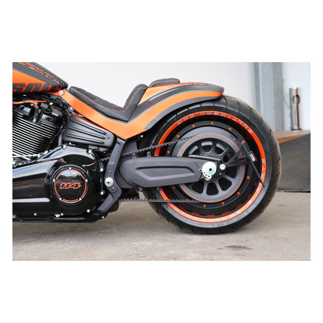 Cult-Werk Side Mount License Plate Bracket. Germany – 2019–2020 Softail FXDR