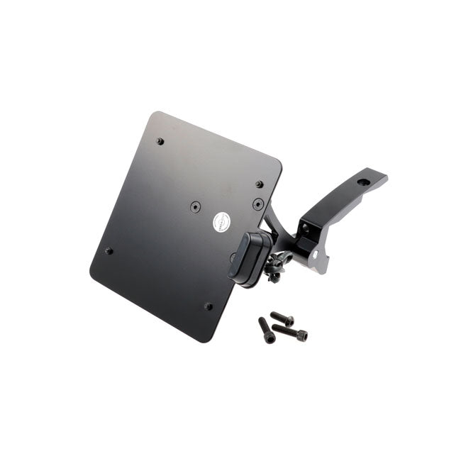 Cult-Werk Side Mount License Plate Bracket. Germany – 2019–2020 Softail FXDR