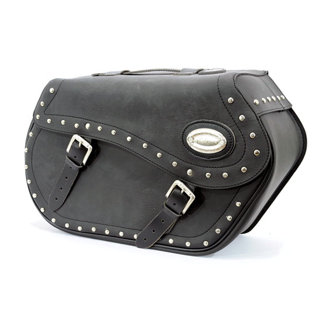 Longride Iparex Studded Saddlebags #153 for Depends On Saddlebag Brackets Used.
