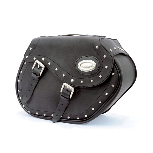 Longride, Iparex Studded Saddlebags #154 for Depends On Saddlebag Brackets Used