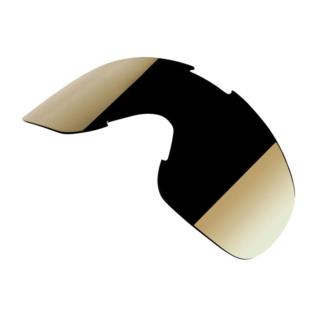 Biltwell Overland Goggle Lens Gold Mirror Smoke – Biltwell Overland & Overland 2.0 Goggles