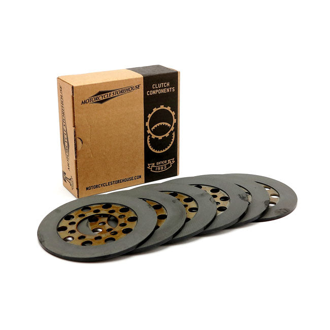 MCS Clutch Friction Disc Set – 68-E84 Big Twin