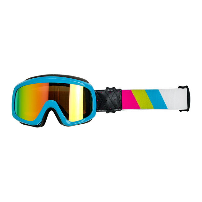 Biltwell Overland 2.0 Tri-Stripe Goggle Jet Boat – Most Open Face Helmets and Full Face…
