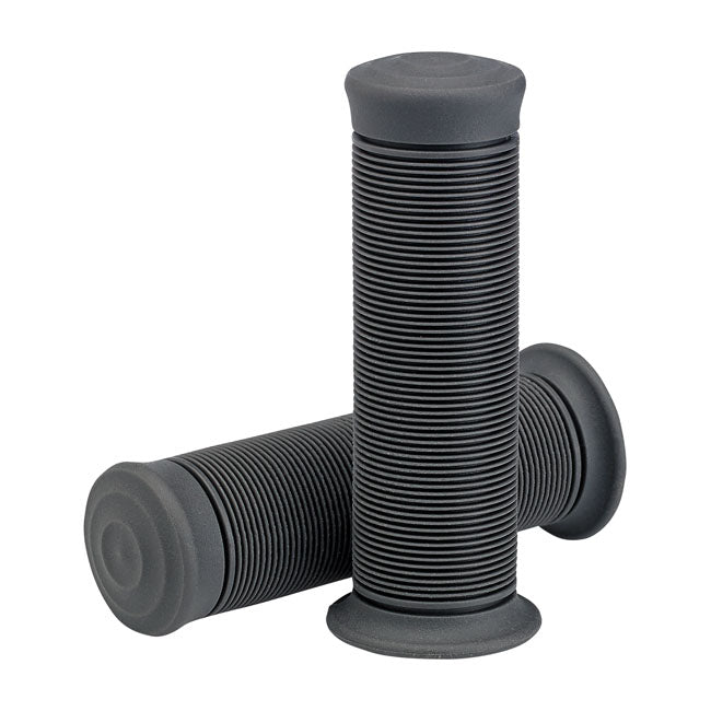 Biltwell 1" TPV Grips Kung Fu Gray – 1974–2025 H-D with 1" Diameter Grip Area