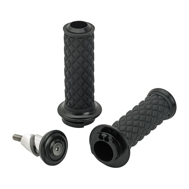 Biltwell Alumicore Grips. Black – 1974–2022 H-D with Single or Dual…