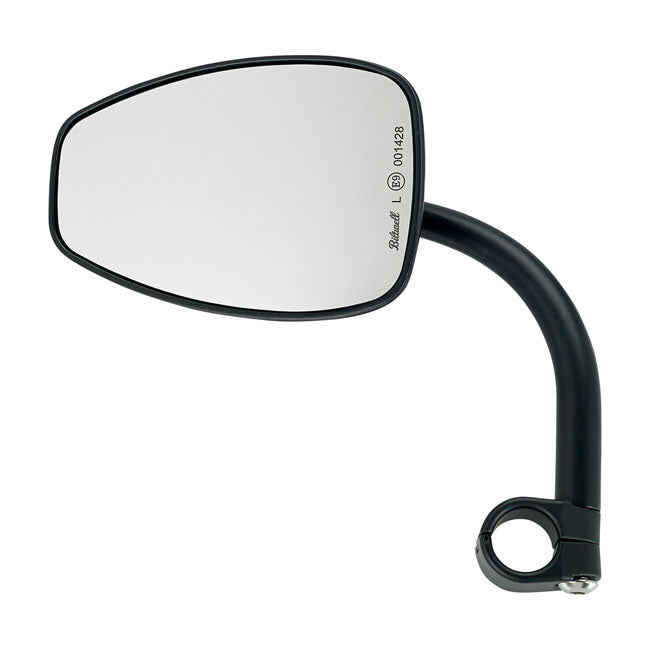 Biltwell Utility teardrop mirror black ECE appr.