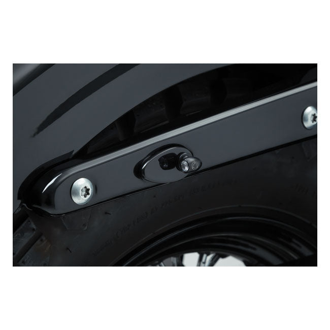 Kuryakyn Fender Strut Cover Plates Gloss Black – Universal; 02-Up Many Softail; Dyna; XL…