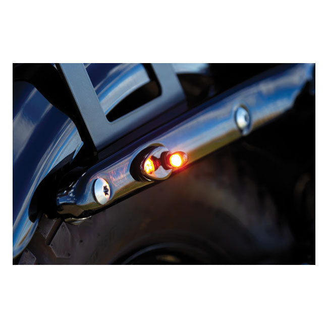Kuryakyn Fender Strut Cover Plates Gloss Black – Universal; 02-Up Many Softail; Dyna; XL…