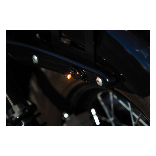 Kuryakyn Fender Strut Cover Plates Gloss Black – Universal; 02-Up Many Softail; Dyna; XL…