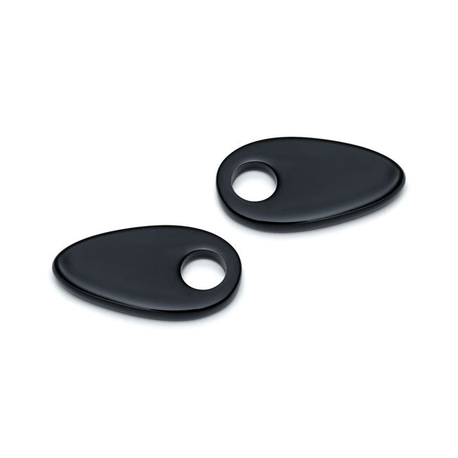 Kuryakyn Fender Strut Cover Plates Gloss Black – Universal; 02-Up Many Softail; Dyna; XL…