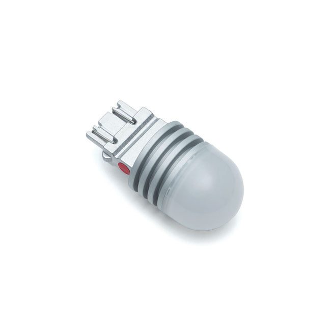 Kuryakyn LED Turn Signal Bulb, 3157, Red/Red Light – Universal