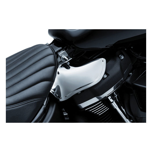 Kuryakyn Saddle Shields Reflective. Smoke – 2018–2025 Softail