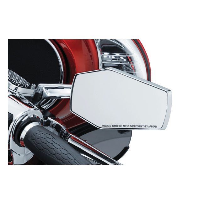 Kuryakyn Hex Mirrors. Chrome, Ece – All H-D