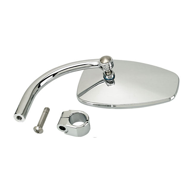 Biltwell Utility teardrop mirror chrome ECE appr.