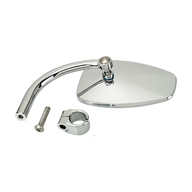 Biltwell Utility teardrop mirror chrome ECE