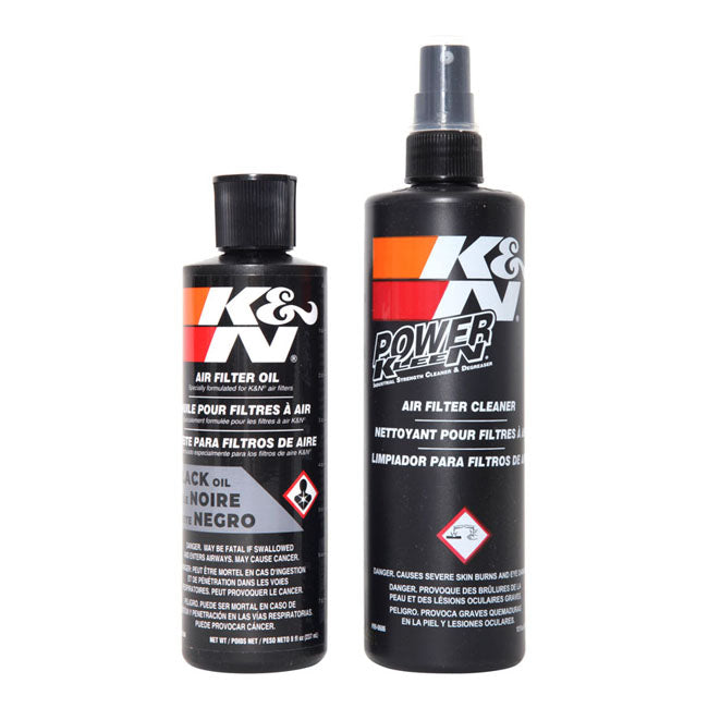 K&N Recharger Air Filter Service Kit. Black