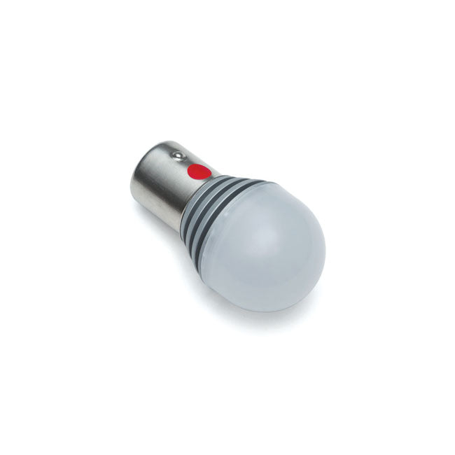 Kuryakyn LED Turn Signal Bulb, 1157 Red / Red Light – Universal
