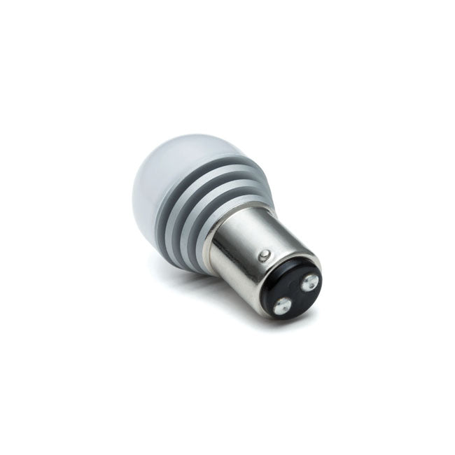 Kuryakyn LED Turn Signal Bulb, 1157 White/White Light – Universal