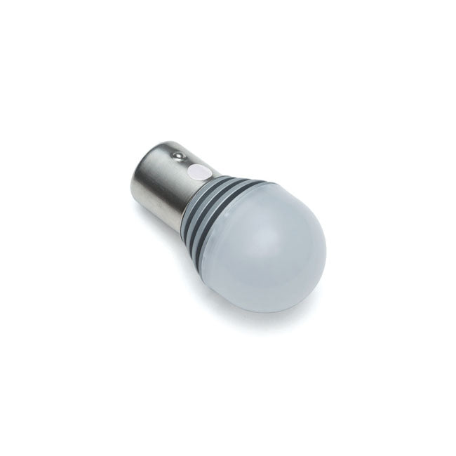 Kuryakyn LED Turn Signal Bulb, 1157 White/White Light – Universal