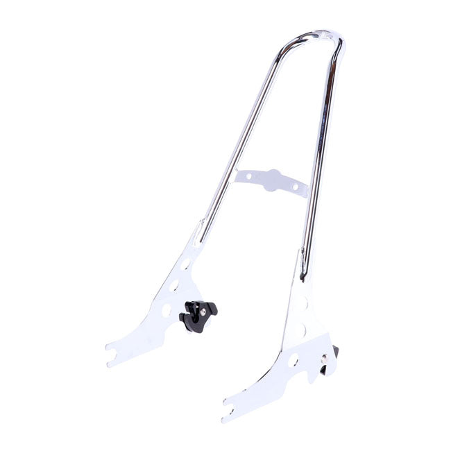 MCS Sissy Bar Kit 21" 1-Piece Upright, Chrome – 2004–2022 XL Sportster