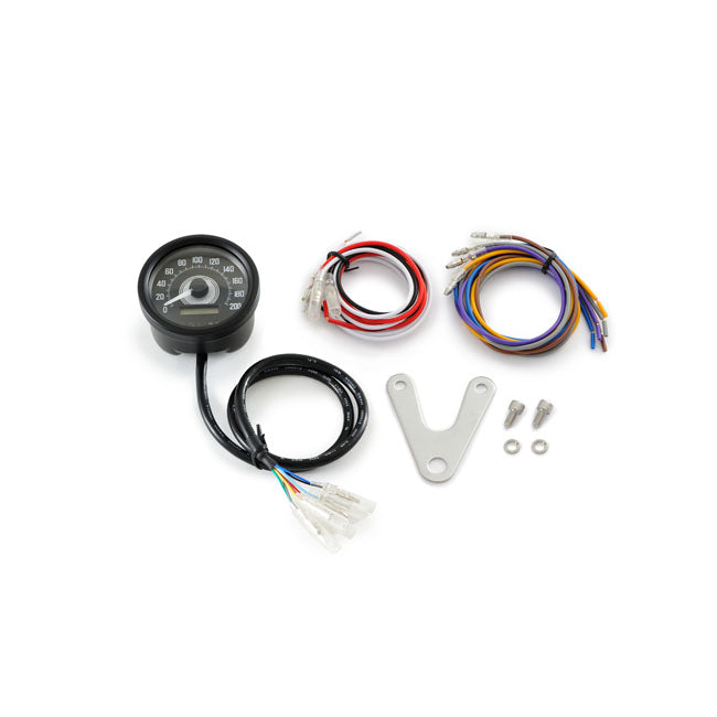 Daytona Velona 60 mm Speedometer Black 200kmh – Universal