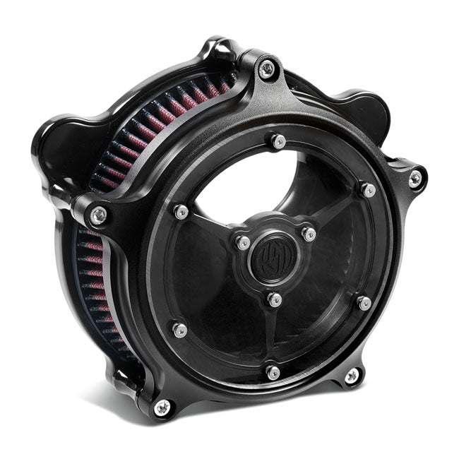RSD 'Clarity' air cleaner kit. Black Ops 18-22 Softail; 17-22 Touring; 17-22 Trikes