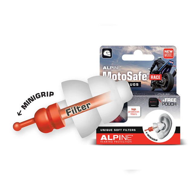 Alpine Motosafe Race Earplugs