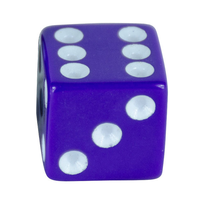 Trik Topz License Plate Mounts Dice Dark Purple – Universal