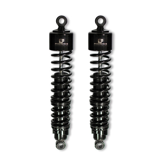 Progressive Suspension PS Model 413 Shocks, 15" – 1982–1994 FXR; 1988–2022 XL Sportster