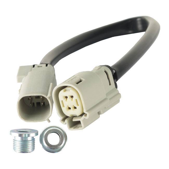 Namz O2 Bung Adapter Set & Cable Extension – 2010–2016 FLT/Touring (with Pre-2010…
