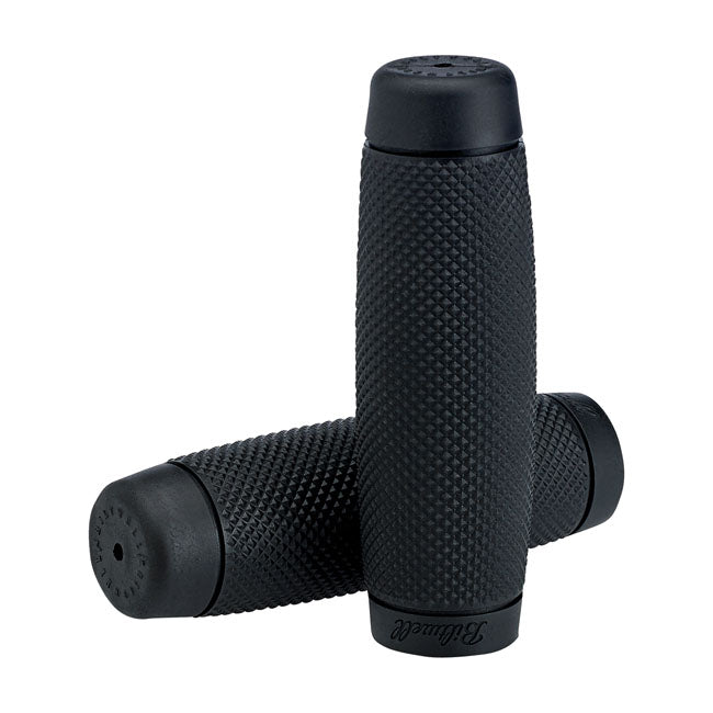 Biltwell 1" TPV Grips Recoil Black – 1974–2025 H-D with 1" Diameter Grip Area
