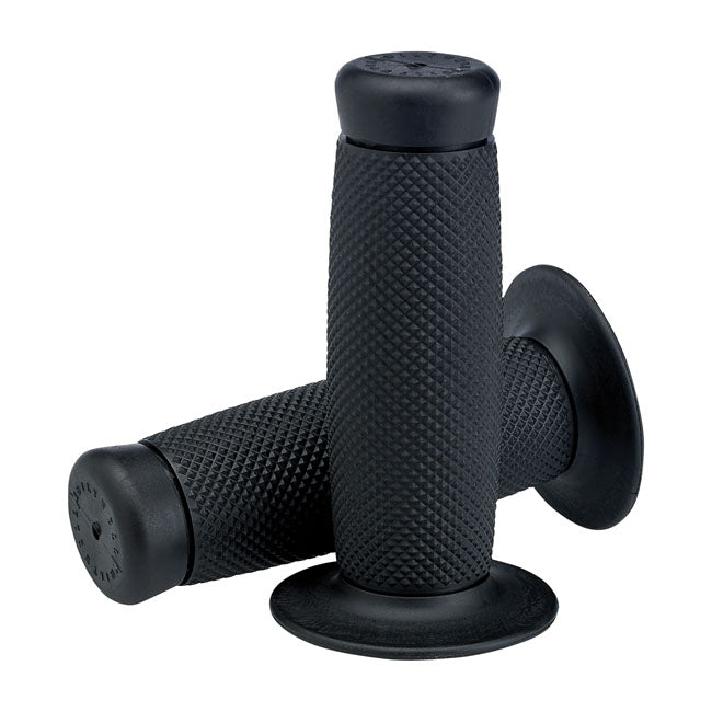 Biltwell 1" TPV Grips Renegade Black – 1974–2025 H-D with 1" Diameter Grip Area