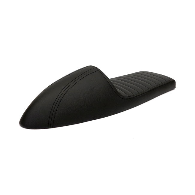 C-Racer FL Classic Solo Seat. Long Cowl. Black – Universal