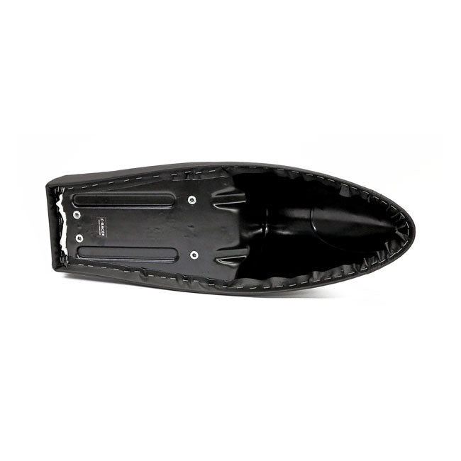 C-Racer FL Classic Solo Seat. Long Cowl. Black – Universal
