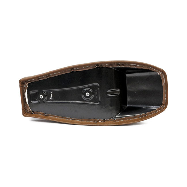 C-Racer Flat Racer SCR4FC Seat Fully Covered. Dark Brown – Universal