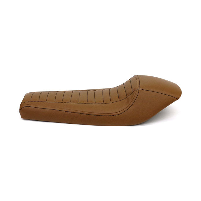 C-Racer FC Tracer Flat Track Seat. Dark Brown – Universal