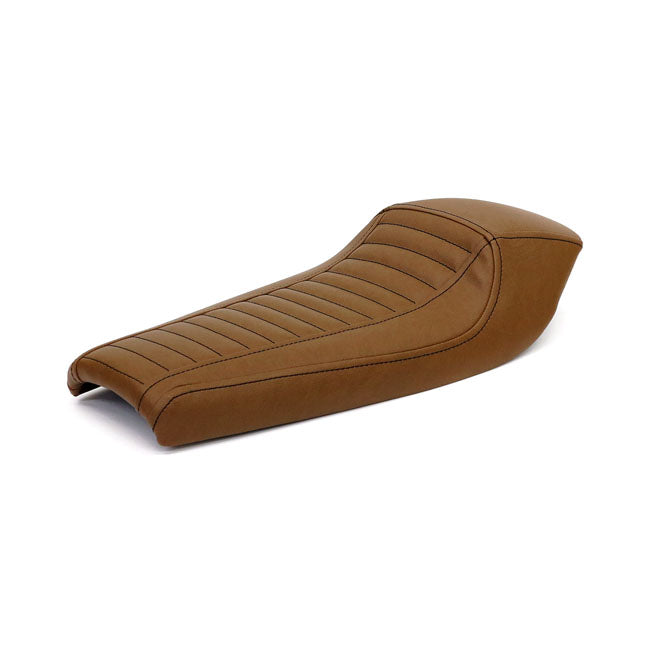 C-Racer FC Tracer Flat Track Seat. Dark Brown – Universal