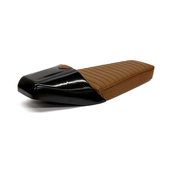 C-Racer Late Classic Café Racer Seat. Dark Brown – Universal