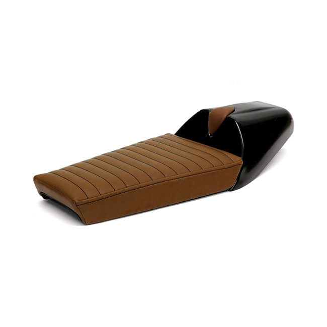C-Racer Late Classic Café Racer Seat. Dark Brown – Universal