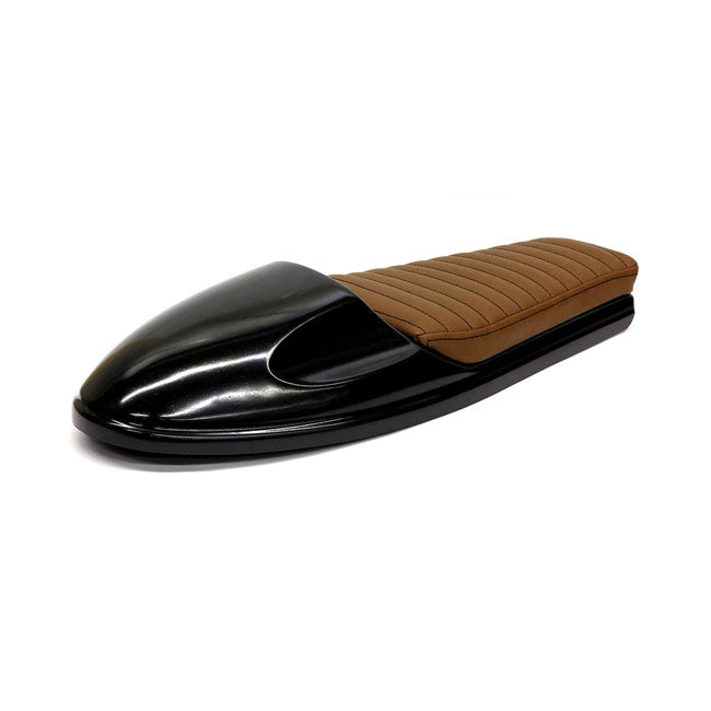 C-Racer Future Classic Café Racer Seat. Dark Brown – Universal