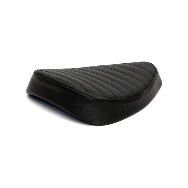 C-Racer Classic Bobber Solo Seat. Medium. Black – Universal