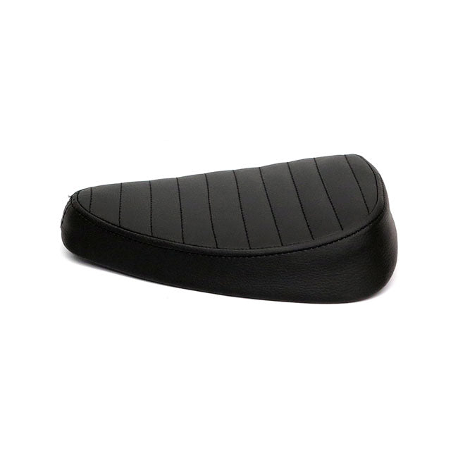 C-Racer Classic Bobber Solo Seat. Medium. Black – Universal