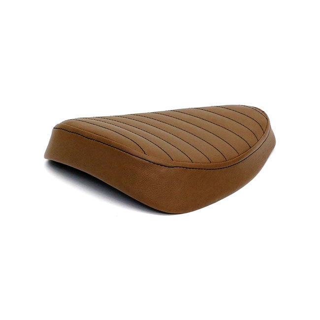 C-Racer Classic Bobber Solo Seat. Medium. Dark Brown – Universal