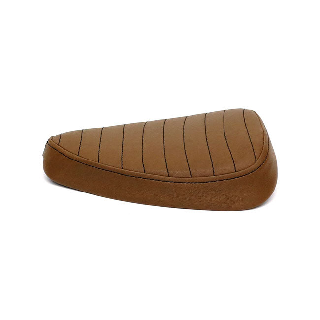 C-Racer Classic Bobber Solo Seat. Medium. Dark Brown – Universal