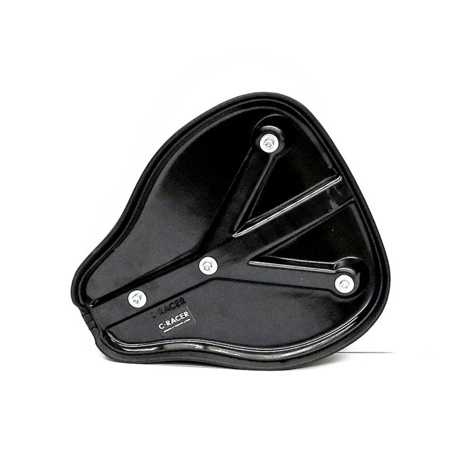 C-Racer Classic Bobber Solo Seat. Small. Black – Universal