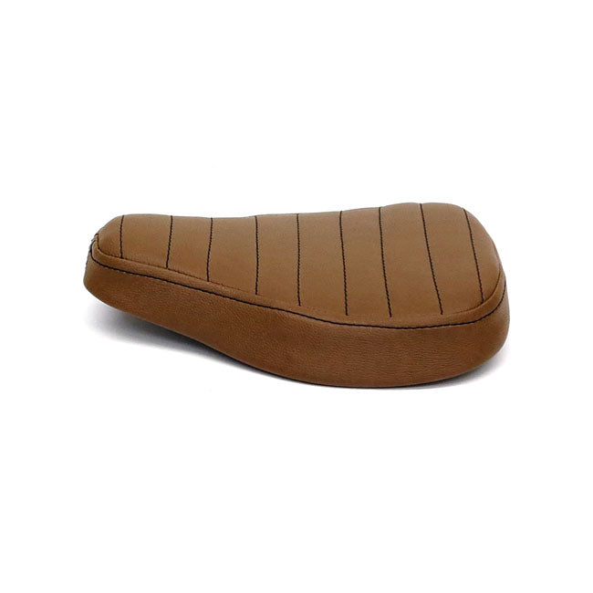 C-Racer Classic Bobber Solo Seat. Small. Dark Brown – Universal