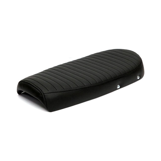 C-Racer Fat Scramsadle Scrambler Seat. With Rack. Black – Universal