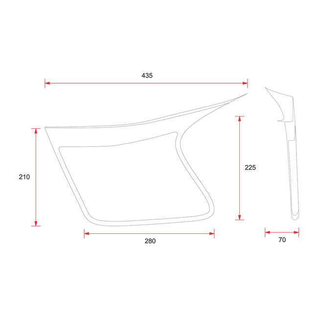 C-Racer Vintage Racing Side Number Plates – Universal