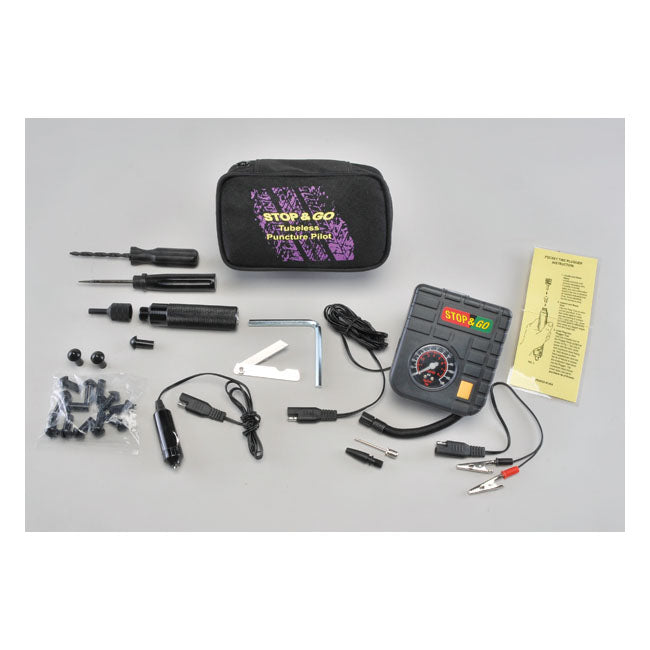 Stop & Go Tubeless Puncture Pilot Tyre Repair Kit – Universal