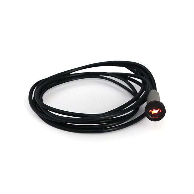 MCS 3/8 Indicator Light. Red, with ''Oil Can'' Symbol – 1991–2003 Various H-D Models